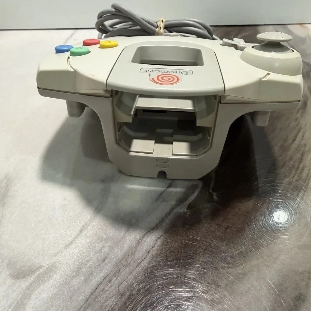 Sega Dreamcast Official White Controller HKT-7700 Original OEM TESTED WORKING!